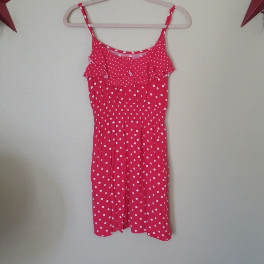 Adorable Polka Dot Dress With POCKETS!